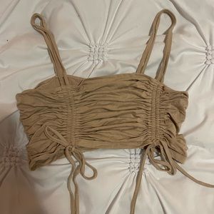 Beige tank top